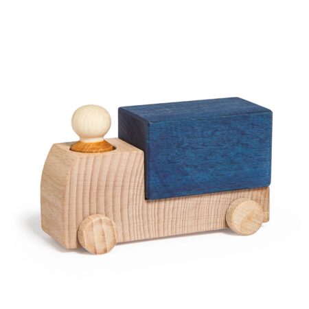 Lubulona Blue Truck with ochre figure