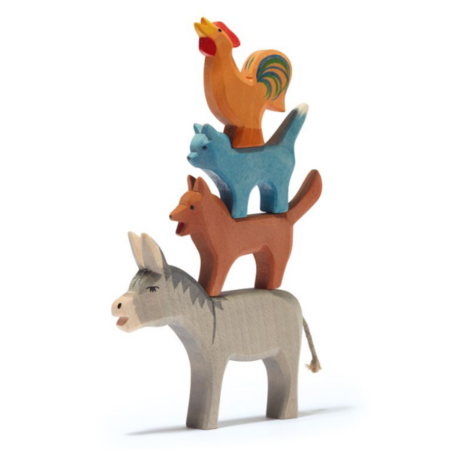 Ostheimer Bremer Town Musicians Set, 4 Pieces