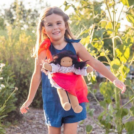 Sarah's Silks Enchanted Playsilk Fire